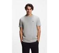 BOSS Stretch-cotton T-shirt with logo detail - Style Tee, 50506373 Light Grey L