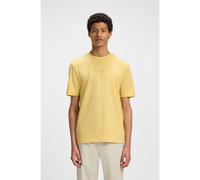 BOSS Stretch-cotton T-shirt with logo print - Style TChup, 50473278 Yellow L