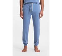 BOSS Stretch-cotton tracksuit bottoms with embroidered logo - Style Mix&Match Pants, 50515305 Blue M