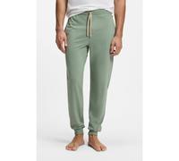 BOSS Stretch-cotton tracksuit bottoms with embroidered logo - Style Mix&Match Pants, 50515305 Light Green M