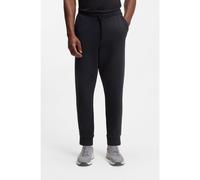 BOSS Stretch-cotton tracksuit bottoms with logo print - Style Hadiko, 50506141 Dark Blue 4XL