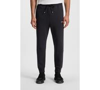 BOSS Stretch-cotton tracksuit bottoms with stripe insert - Style Hadikonos, 50511517 Dark Blue XL