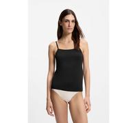 BOSS Stretch-jersey vest with adjustable straps - Style VEST CI, 50561444 Black M