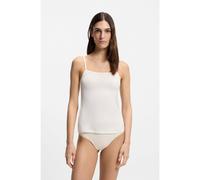 BOSS Stretch-jersey vest with adjustable straps - Style VEST CI, 50561444 White M