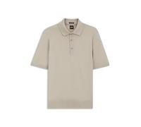 BOSS Strick-Poloshirt Aus Schurwolle