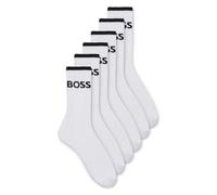 Boss Stripcc 10257762 Socks 6 Pairs White EU 39-42 Men