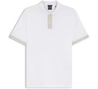 Boss Parlay 238 Short Sleeve Polo White S Man