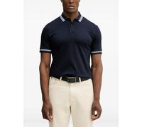 BOSS striped-trim polo shirt - Blue S-M-L-XL-XXL