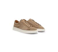 BOSS Suede trainers with embossed logo - Style Kieran_Tenn_wcsd, 50563162 Beige 8