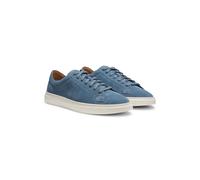 BOSS Suede trainers with embossed logo - Style Kieran_Tenn_wcsd, 50563162 Blue 12