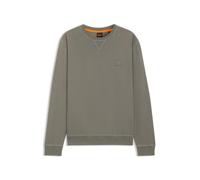 BOSS Sweatshirt Aus Baumwoll-terry Mit Logo-patch