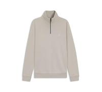 BOSS Sweatshirt Aus Baumwoll-terry Mit Troyerkragen