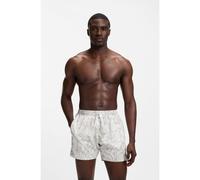 BOSS Swim shorts with all-over print - Style Piranha, 50508844 Light Beige 4XL