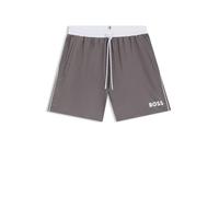 BOSS Starfish Swim Shorts - Grey - Mens XXL
