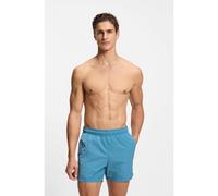 BOSS Swim shorts with Double B monogram trim - Style Jet_Trunks, 50561115 Turquoise M