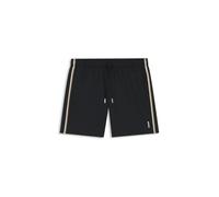 BOSS Swim Shorts with Signature Stripe and Logo