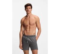 BOSS Swim shorts with signature stripe and logo - Style Iconic, 50491594 Dark Grey XXL