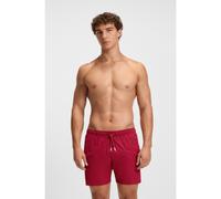 BOSS Swim shorts with signature stripe and logo - Style Iconic, 50491594 Red M