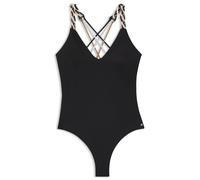 BOSS Swimsuit with signature-stripe braided straps - Style SWIMSUIT_BOSS BRAID, 50561279 Black XL