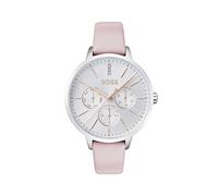 BOSS 'Symphony' 38mm Pink Leather Strap Watch