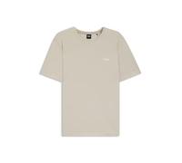 BOSS T-Shirt Aus Stretch-Baumwolle Mit Logo-Stickerei