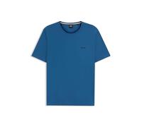BOSS T-Shirt Aus Stretch-Baumwolle Mit Logo-Stickerei