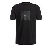 BOSS T Shirt For Men In Cotton Jersey Tee Logo Rib 50538096 Color Black