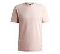 BOSS T Shirt For Men In Cotton With Printed Rubber Logo Thompson 50468347 Pink