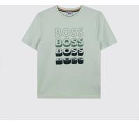 Boss T-Shirt Kids color Green - Size: 10 - male