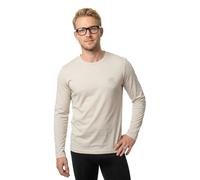 Boss Tacks Orange Long Sleeve T-shirt Beige XS Men