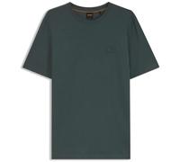 BOSS T-Shirt Aus Baumwoll-Jersey Mit Logo-Patch Green