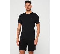 BOSS Tales Relaxed Fit T-Shirt - Black, Black, Size L, Men Black