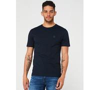 BOSS Mens Tales Logo-Patch T-Shirt in Cotton Jersey
