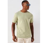 BOSS Tales Tonal Logo Relaxed Fit T-Shirt - Green, Green, Size M, Men Green