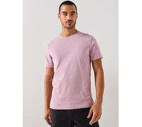 BOSS Tales Tonal Logo Relaxed Fit T-Shirt, Pink, Size L, Men Pink