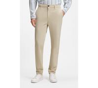 BOSS Tapered-fit chinos in stretch-cotton satin - Style Chino_tapered, 50510917 Light Beige 34/32