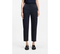 BOSS Tapered-fit cropped trousers in stretch cotton - Style Tecarino2, 50555621 Dark Blue 10