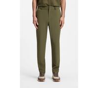 BOSS Tapered-fit trousers in performance stretch fabric - Style P-Perin-RDS-WG-263F, 50564463 Green 32R