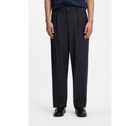 BOSS Tapered-fit trousers in washable performance-stretch fabric - Style P-Phil-PL-CW-WG-261, 50556759 Dark Blue 40R
