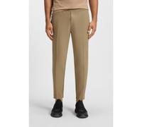BOSS Tapered-fit trousers in water-repellent stretch fabric - Style T_Flex, 50534313 Beige 40R