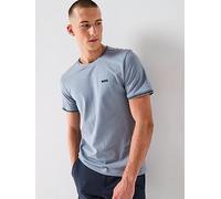 BOSS Taul Regular Fit Stretch Pique T-Shirt - Grey, Grey, Size 3Xl, Men Grey