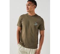 BOSS Mens Regular Fit Te Blueprint T-Shirt - Colour: 325 Bright Green - Size: Medium
