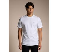 Boss Te_Groove Pure Cotton Graphic T-Shirt White