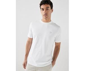 BOSS Te_Groove Relaxed Fit Back Print T-Shirt, White, Size M, Men White