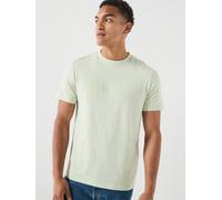 BOSS Te_Logo Central Large Logo T-Shirt, Light Green, Size 2Xl, Men Light Green