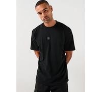 BOSS Tee Future Oversize Fit Bb Emblem T-shirt, Black, Size 2Xl, Men Black