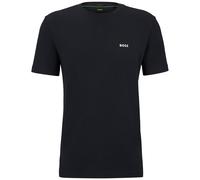 Boss 50506373 Green Short Sleeve T-shirt Black S Men