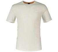 Men's Boss TeGood Slub T-Shirt - Cream - Size: Regular/36