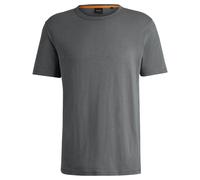 Boss TeGood Slub T-Shirt - Dark Grey - Small