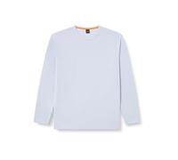 BOSS Tempesto Men's Cotton Blend Waffle T-Shirt, 053light/pastel Grey, XL